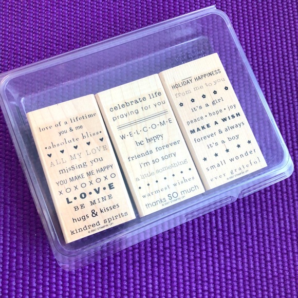 Stampin Up So Many Sayings Set